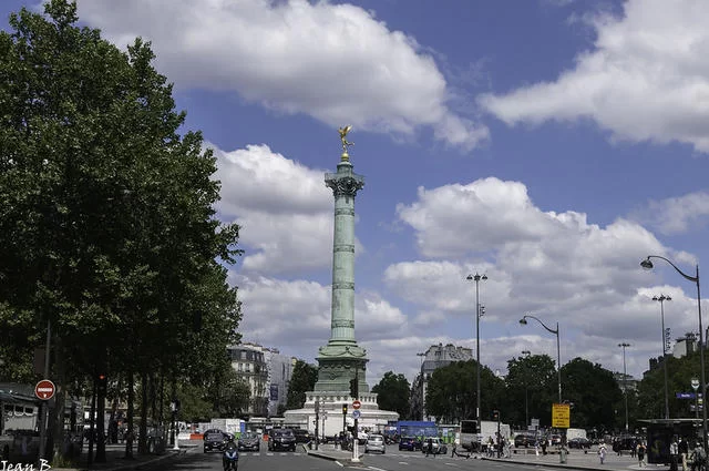 Площадь Бастилии и Июльская колонна