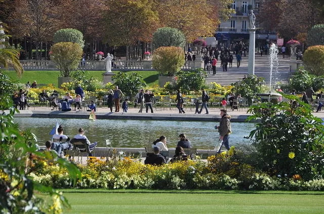 Люксембургский сад в сентябре